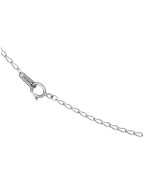 Collar de letra g Horoz de plata P 925