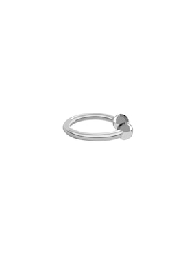 Anillo Enrique Garcia P 925 de plata brillante
