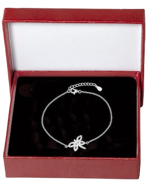 Pulsera Horoz de plata con zirconia p 925