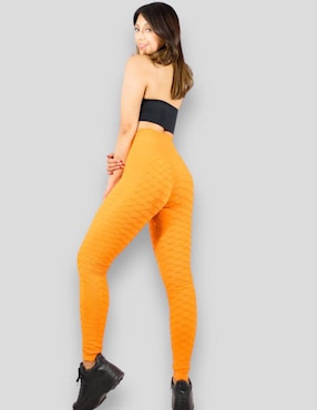Legging Malabis cintura alta con elástico para mujer