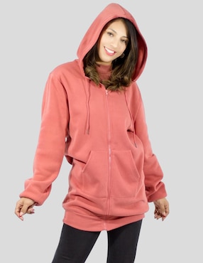 sudadera rosa//