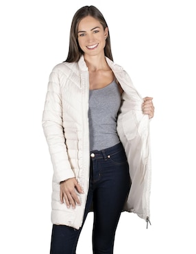 Chamarra acolchada Greenlander impermeable para mujer