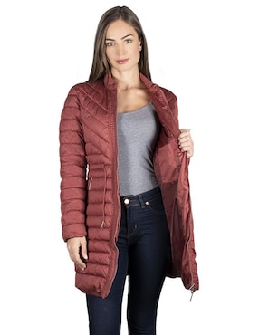 Chamarra acolchada Greenlander impermeable para mujer