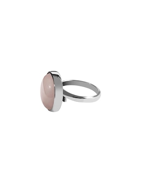 Anillo Enrique Garcia Cuarzo rosado P 925 de plata cuarzo rosa brillante