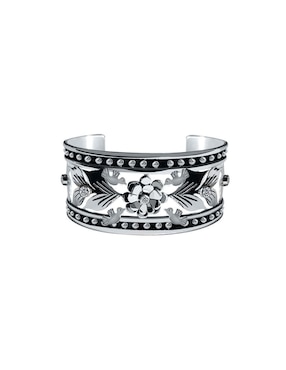 Brazalete Enrique Garcia de plata P 925 Colibríes con acabado brillante