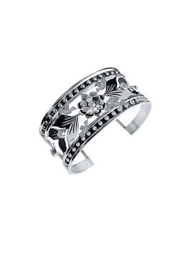 Brazalete Enrique Garcia de plata P 925 Colibríes con acabado brillante