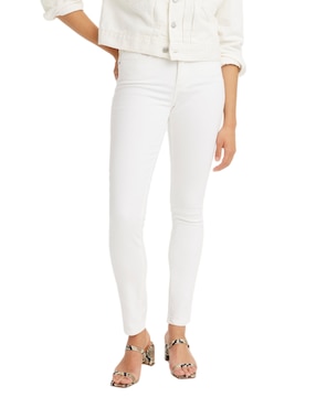 Jeans Skinny Levi's Corte Cintura Para Mujer