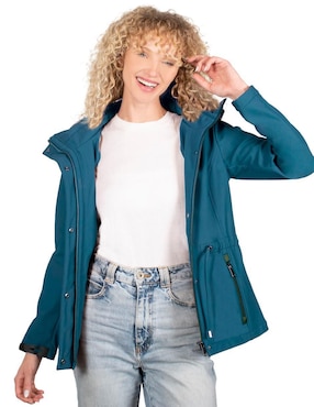 Chamarra parka Greenlander impermeable para mujer