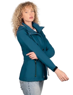 Chamarra parka Greenlander impermeable para mujer