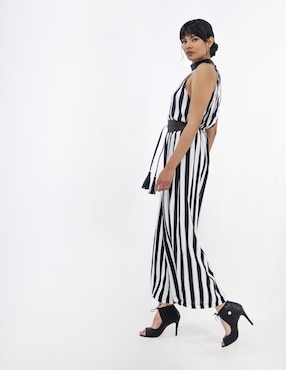 Jumpsuit Angelozano estampado a rayas para mujer