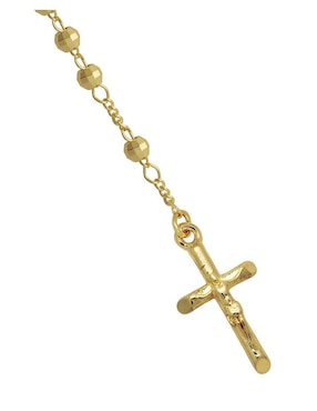 Collar de cruz Horoz 18 K