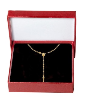 Collar de cruz Horoz 18 K