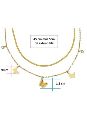 Collar de mariposa Horoz