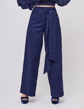 Pantalón Linea Pura Straight Para Mujer