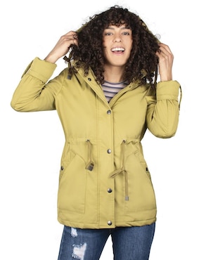 Chamarra Parka Greenlander Impermeable Para Mujer