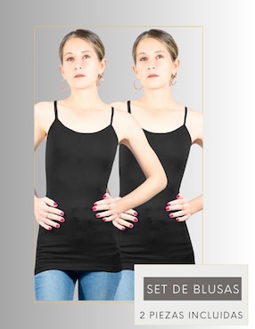 Set blusa de tirantes Malabis para mujer