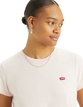 Playera manga corta Levi's cuello redondo para mujer