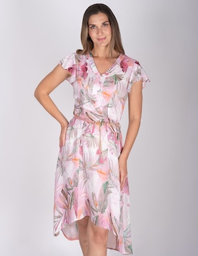 Vestido A La Rodilla Casual Delirium Para Mujer