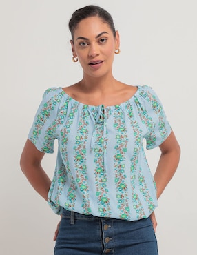 Blusa LIEB Manga Corta Para Mujer