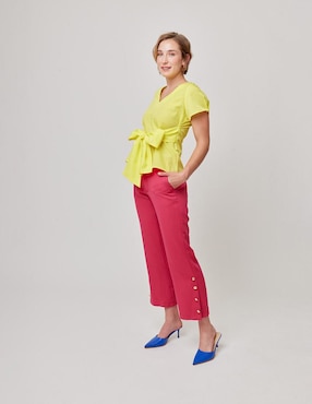 Pantalón Linea Pura straight para mujer