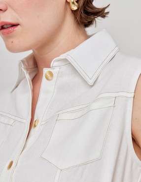 Vestido a la rodilla casual Linea Pura Mujer Actual para mujer