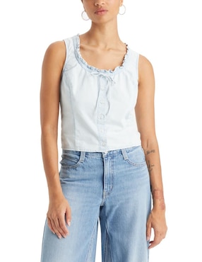 Playera Levi's Cuello Redondo Para Mujer