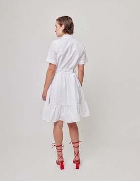 Vestido a la rodilla casual Linea Pura para mujer