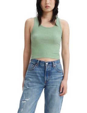 Playera Levi's Cuello Redondo Para Mujer