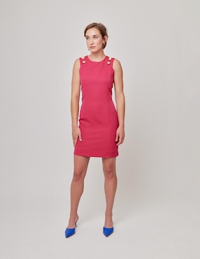 Vestido a la rodilla casual Linea Pura Mujer Actual para mujer