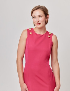 Vestido a la rodilla casual Linea Pura Mujer Actual para mujer