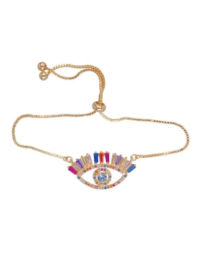 Pulsera Yoiko Con Acabado Baño Oro