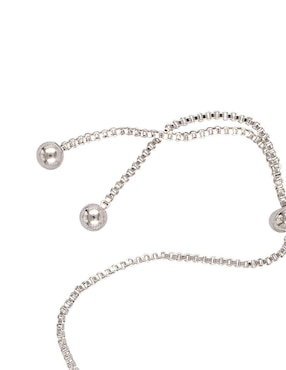 Pulsera Yoiko Turco con acabado baño rodio