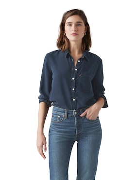 Blusa Levi's Manga Larga Para Mujer