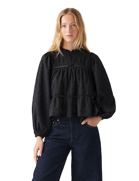 Blusa Levi's Manga Larga Para Mujer