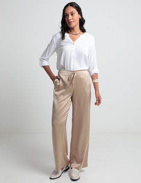 Blusa Ferrioni manga larga para mujer