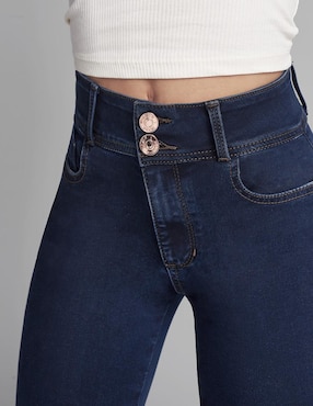 Jeans ultra skinny Seven Jeans 0118stob corte cintura alta para mujer