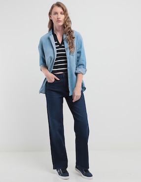 Jeans relaxed wide leg Old Navy para mujer