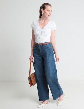 Jeans relaxed wide leg Old Navy para mujer