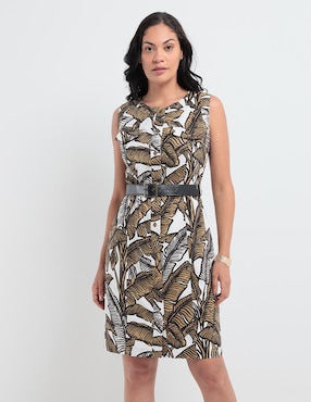 Vestido Corto Casual Foley's Para Mujer