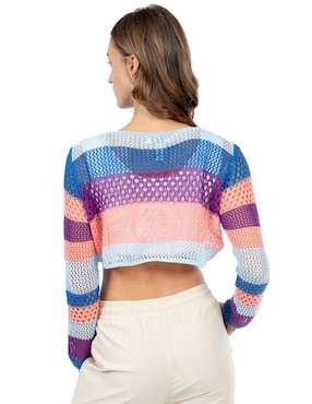 Suéter Forever 21 cuello redondo para mujer