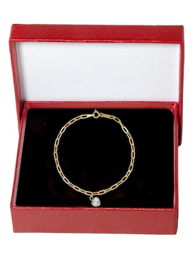 Pulsera Horoz de oro 10 K con acabado pulido