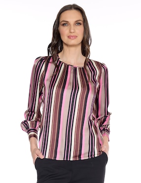 Blusa Foley's Manga Larga Para Mujer