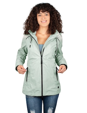 Chamarra Parka Greenlander Impermeable Para Mujer