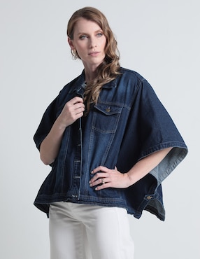 Chamarra Denim LIEB De Mezclilla Para Mujer