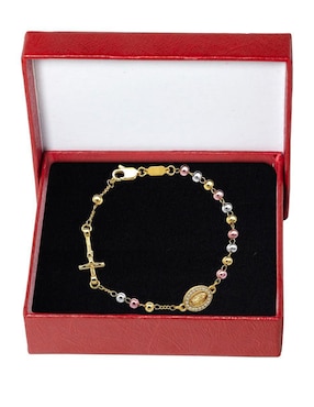 Pulsera Horoz con acabado chapa de oro