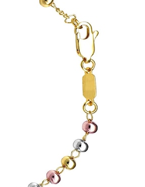 Pulsera Horoz con acabado chapa de oro