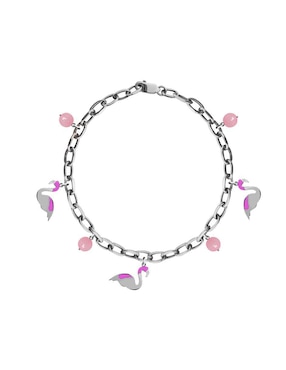 Pulsera Enrique Garcia de plata P 925 con acabado brillante