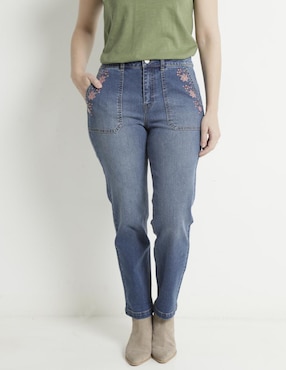 Jeans Slim LIEB Corte Cintura Para Mujer