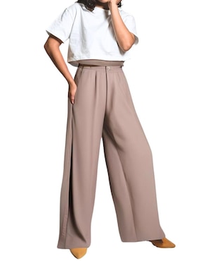 Pantalón J&B Amplio Para Mujer