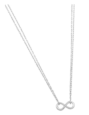 Collar de infinito Horoz de plata P 925